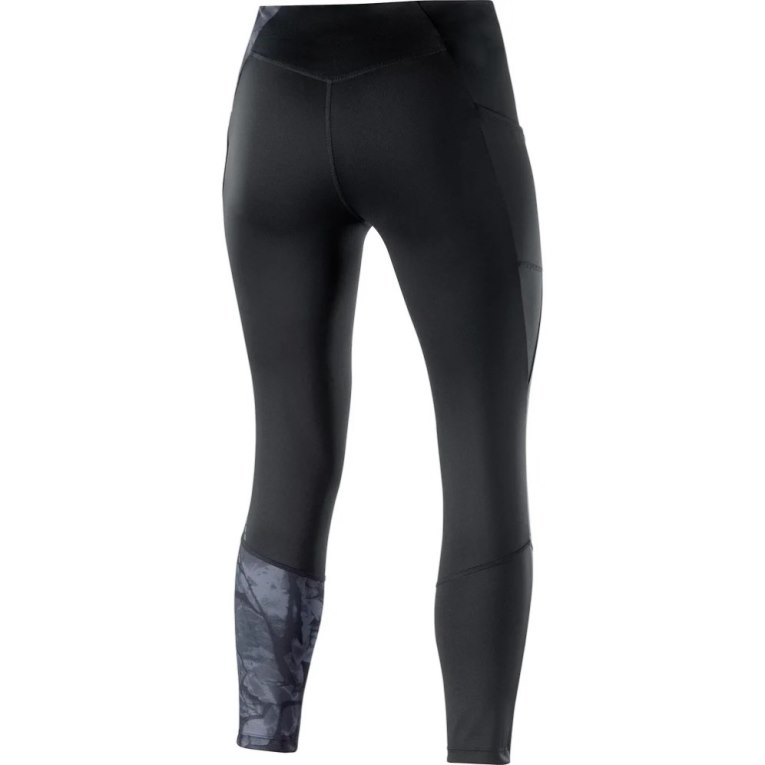 Salomon Cross Run 25'' Women's Running Tights Black | CA 20B71